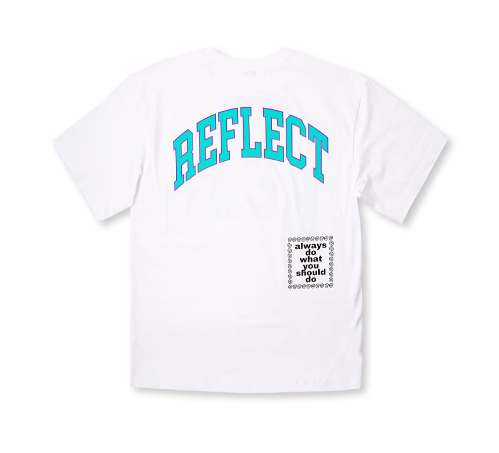 Read Reflect Always Tee White