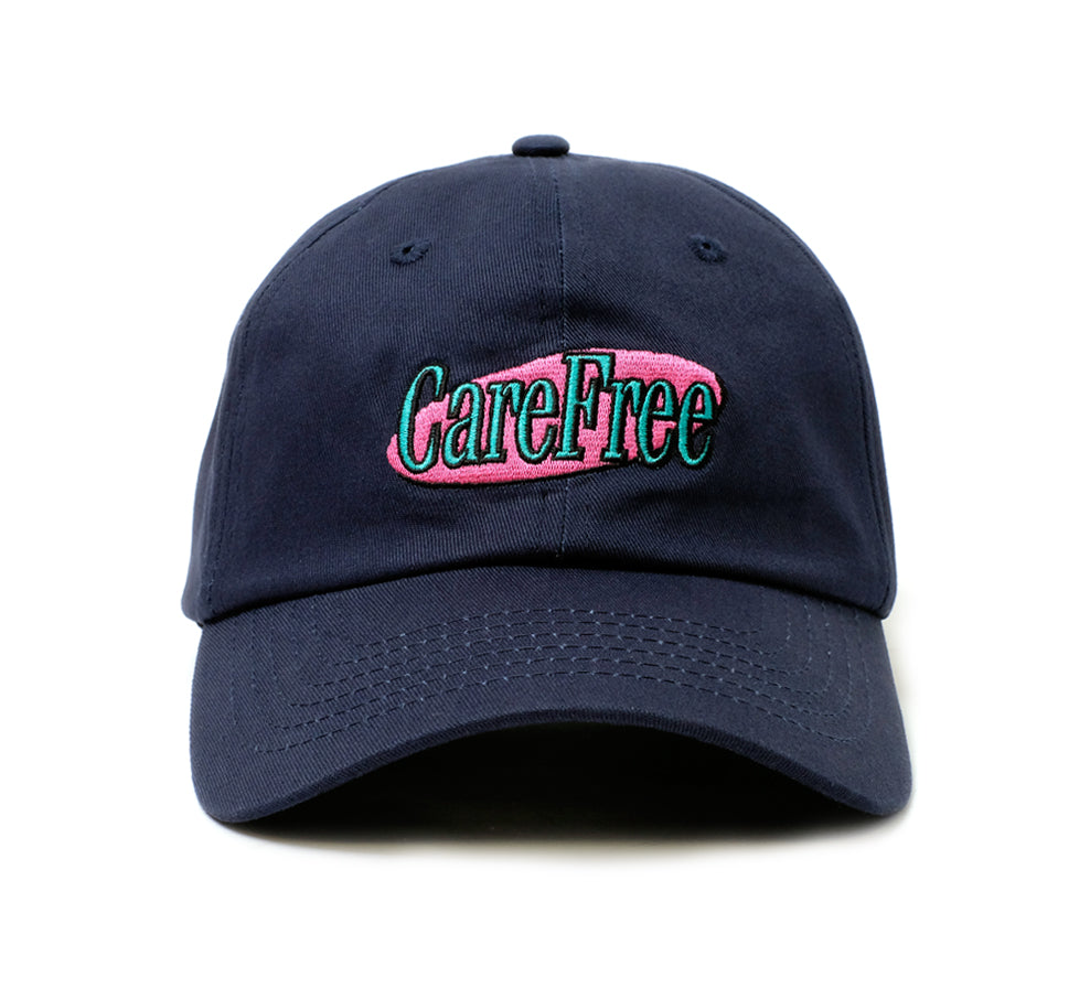 Carefree Strap Back Cap - Navy