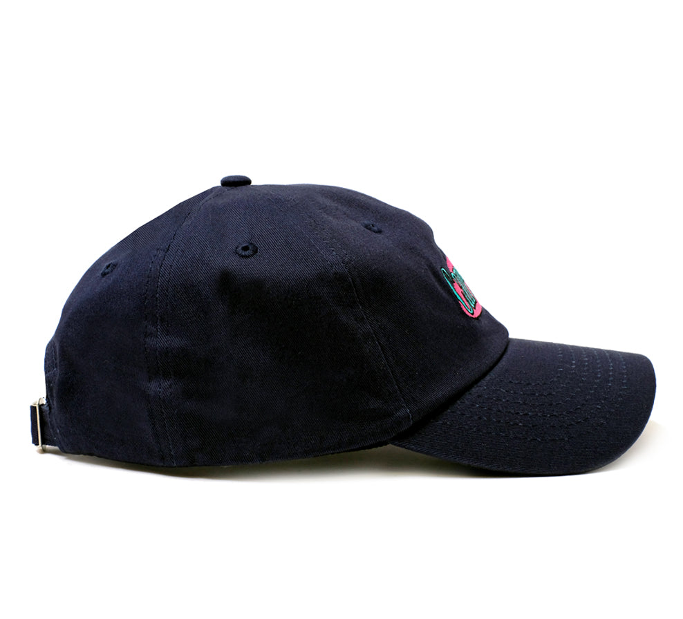 Carefree Strap Back Cap - Navy